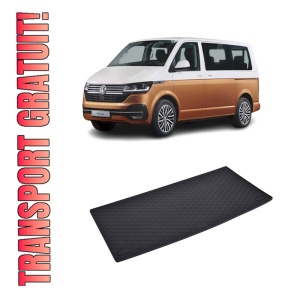 Tavita Portbagaj Volkswagen T6.1 2019-prezent, protectie portbagaj, din cauciuc 100%, pentru autoturismul Volkswagen T6.1 L1