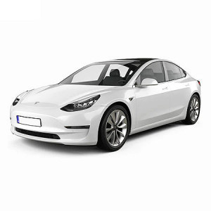 Tesla Model 3, Sedan, Din 07.2017 - Prezent , Set Covorase Auto Tip Tavita Premium 3D, din cauciuc accesorii pentru autoturismul tau - masina v169702