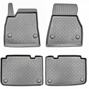 Tesla Model S, Coupe, Din 04.2015 - Prezent , Set Covorase Auto Tip Tavita Premium 3D, din cauciuc accesorii pentru autoturismul tau - masina v169684