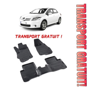 Toyota Auris I 2006-2012 Set 4 covorase auto din cauciuc tip tavita premium line 3D - Transport Gratuit!
