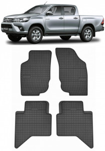 Toyota Hilux, Pick-Up, Din 2006 - 08.2016 , Set Covorase Auto Premium accesorii pentru autoturismul tau - masina v160600