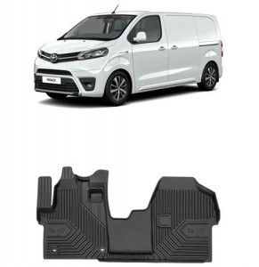 Toyota Proace II Din 01.2016 - Prezent, Van , Set Covorase Auto Tip Tavita Premium 3D, din cauciuc accesorii pentru autoturismul tau - masina v165516