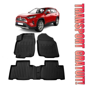 Toyota Rav 4 (Xa40) (2013-2018) Set covorase auto cauciuc G.Modern Line 3D