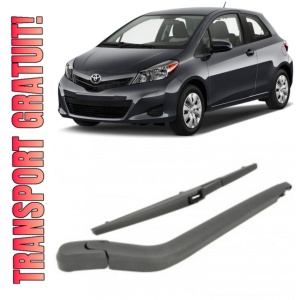 Toyota Yaris Brat stergator pentru luneta spate cu lamela 305 mm, compatibil cu Toyota Yaris Hatchback fabricat intre 2005-2012, calitate extra