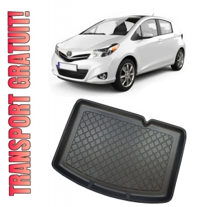 Toyota Yaris III Hatchback din 09.2011 - 08.2020, Tavita Pentru Portbagaj Lux Premium Dedicata, Portbagaj Inferior *1