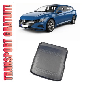 Volkswagen Arteon Combi din 06.2017 - Prezent, Tavita Pentru Portbagaj Lux Premium Dedicata, Cu Roata Rezerva *2