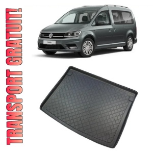Volkswagen Caddy Van din 08.2010 - 10.2020, Tavita Pentru Portbagaj Lux Premium Dedicata, Pasaje Roti Fara Capitonare *1