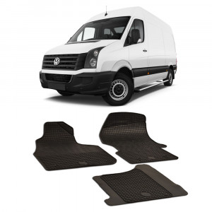 Volkswagen Crafter (2006-2016) Set 3 covorase auto cauciuc Urban Line