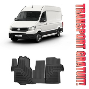 Volkswagen Crafter II Din 2017 - Prezent, Van , Set Covorase Auto Tip Tavita Premium 3D, din cauciuc