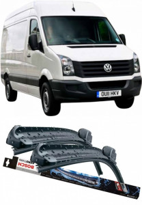 Volkswagen Crafter Set 2 stergatoare parbriz Bosch Bosch Aerotwin compatibile cu Volkswagen Crafter 2016 (70 cm / 65 cm) accesorii pentru autoturismul tau - masina v132580