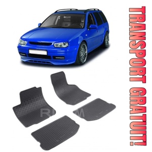 Volkswagen Golf 4, Combi, fabricat din 1998 - 05.2007, set covorase auto dedicate, din cauciuc 100% Premium
