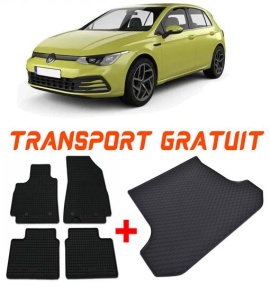 Volkswagen Golf 5 din 10.2003 - 09.2012 Hatchback Roata Rezerva Ingusta / Kit Reparatie *1, Set Covorase + tavita portbagaj auto accesorii pentru autoturismul tau - masina v2288