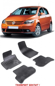 Volkswagen Golf 5 Plus, Hatchback, fabricat din 01.2005 - 2009, set covorase auto dedicate, din cauciuc 100% Premium - Transport Gratuit accesorii pentru autoturismul tau - masina v37409