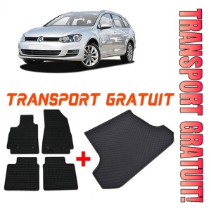 Volkswagen Golf 6 din 06.2007 - 08.2013 Combi *3 , Set Covorase + tavita portbagaj auto