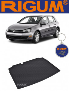 Volkswagen Golf 6 din 06.2007 - 09.2012 Hatchback Roata Rezerva Ingusta / Kit Reparatie *1, Tavita Pentru Portbagaj Lux Premium Dedicata, accesorii pentru autoturismul tau - masina v179279