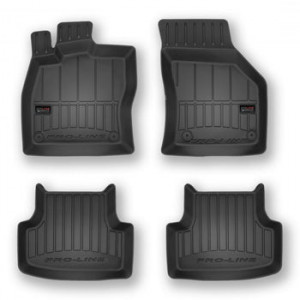 Volkswagen Golf 7, Hatchback, Din 10.2012 - 12.2019 , Set Covorase Auto Tip Tavita Premium 3D, din cauciuc accesorii pentru autoturismul tau - masina v175507