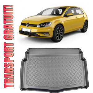 Volkswagen Golf 8 Hatchback din 12.2019 - Prezent, Tavita Pentru Portbagaj Lux Premium Dedicata, Portbagaj Inferior Roata Rezerva Ingusta *2