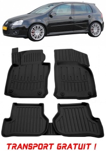 Volkswagen Golf V (2003-2008) Set covorase auto cauciuc G.Modern Line 3D transport gratuit accesorii pentru autoturismul tau - masina v49784