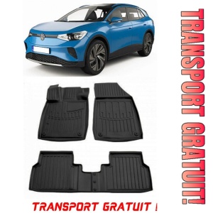 Volkswagen Id.4 Crozz (2020-2025) Set covorase auto cauciuc G.Modern Line 3D transport gratuit