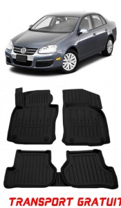 Volkswagen Jetta V (2005-2010) Set covorase auto cauciuc G.Modern Line 3D transport gratuit accesorii pentru autoturismul tau - masina v49758