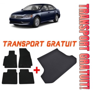 Volkswagen Passat B6 din 2005 - 10.2009 Sedan *2 , Set Covorase + tavita portbagaj auto