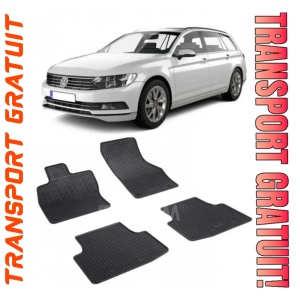 Volkswagen Passat B8, Combi, fabricat din 2019 - Prezent, Facelift, set covorase auto dedicate, din cauciuc 100% Premium