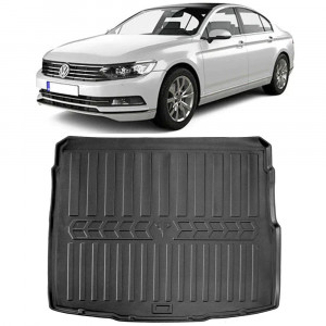 Volkswagen Passat B8 Sedan (2014-prezent) Tavita cauciuc pentru protectie portbagaj accesorii pentru autoturismul tau - masina v225846