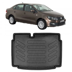 Volkswagen Polo 6R V (Typ 6R/6C/61) (Cu Podeaua Joasa) 2009-2017 Tavita cauciuc pentru protectie portbagaj
