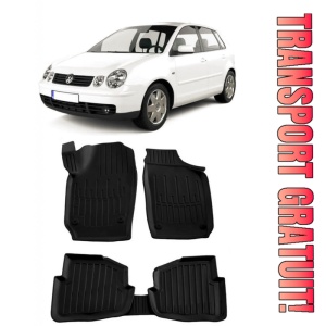 Volkswagen Polo IV (2001-2009) Set covorase auto cauciuc G.Modern Line 3D