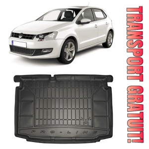 Volkswagen Polo V Hatchback din 05.2009 - 09.2017, Tavita Pentru Portbagaj Lux Premium Dedicata, Portbagaj Inferior *1
