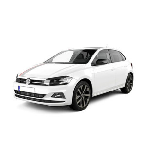 Volkswagen Polo VI Din 10.2017 - Prezent, Hatchback , Set Covorase Auto Tip Tavita Premium 3D, din cauciuc accesorii pentru autoturismul tau - masina v165927