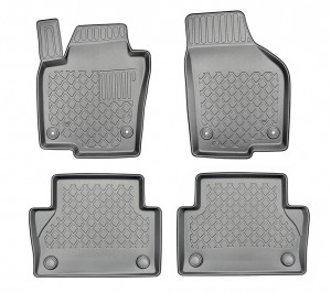 Volkswagen Sharan II, Van, Din 09.2010 - Prezent , Set Covorase Auto Tip Tavita Premium 3D, din cauciuc accesorii pentru autoturismul tau - masina v174967