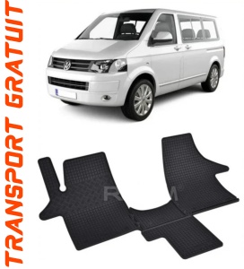 Volkswagen T6 fabricat din 2003 - 05.2015, Van, set covorase auto dedicate, din cauciuc 100% Premium accesorii pentru autoturismul tau - masina v152403
