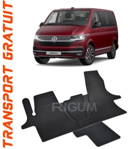 Volkswagen T6 MultIVan fabricat din 2019 - Prezent, Van, set covorase auto dedicate, din cauciuc 100% Premium accesorii pentru autoturismul tau - masina v152215