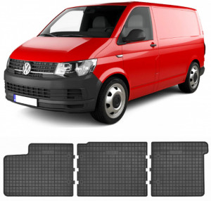 Volkswagen T6, Van, Din 06.2015 - Prezent, Rand 2, Cabina Dubla , Set Covorase Auto Premium accesorii pentru autoturismul tau - masina v156767