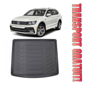 Volkswagen Tiguan II (Cu Podea Inalta) 2016-2023 Tavita cauciuc pentru protectie portbagaj dedicata pentru VOLKSWAGEN Tiguan Transport Gratuit