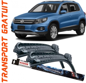 Volkswagen Tiguan Set 2 stergatoare parbriz Bosch Bosch Aerotwin 60 cm/53 cm compatibile cu Volkswagen Tiguan (5N_) din 2007-2018 (60 cm / 53 cm) accesorii pentru autoturismul tau - masina v126764