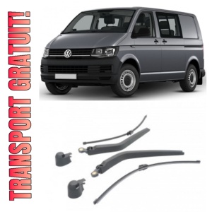 Volkswagen Transporter T5 Brat stergator pentru luneta spate cu lamela 460 mm, compatibil cu Volkswagen Transporter T5 van fabricat intre 2003-2015, calitate extra