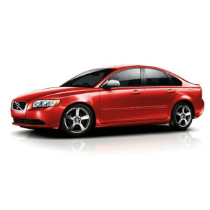 Volvo S40 II Din 2004 - 06.2012, Sedan , Set Covorase Auto Tip Tavita Premium 3D, din cauciuc accesorii pentru autoturismul tau - masina v166412