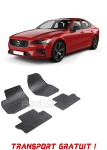 Volvo S60 III fabricat din 10.2018 - Prezent, Sedan, set covorase auto dedicate, din cauciuc 100% Premium - Transport Gratuit accesorii pentru autoturismul tau - masina v37131