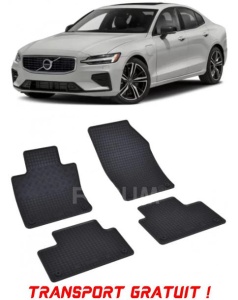 Volvo S60 PhEV fabricat din 2018 - Prezent, Sedan, set covorase auto dedicate, din cauciuc 100% Premium - Transport Gratuit accesorii pentru autoturismul tau - masina v37122