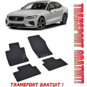 Volvo S60 PhEV fabricat din 2018 - Prezent, Sedan, set covorase auto dedicate, din cauciuc 100% Premium - Transport Gratuit
