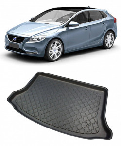 Volvo V40 II Hatchback din 07.2012 - Prezent, Tavita Pentru Portbagaj Lux Premium Dedicata, Portbagaj Inferior *2 accesorii pentru autoturismul tau - masina v200743