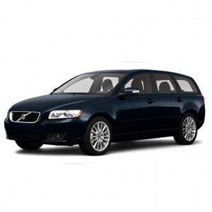 Volvo V50 Din 2004 - 05.2012, Combi , Set Covorase Auto Tip Tavita Premium 3D, din cauciuc accesorii pentru autoturismul tau - masina v167648