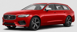 Volvo V90 II, Combi, fabricat din 09.2016 - Prezent, set covorase auto dedicate, din cauciuc 100% Premium accesorii pentru autoturismul tau - masina v153656