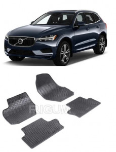Volvo XC60 I, Suv, fabricat din 10.2008 - 06.2017, set covorase auto dedicate, din cauciuc 100% Premium accesorii pentru autoturismul tau - masina v158622