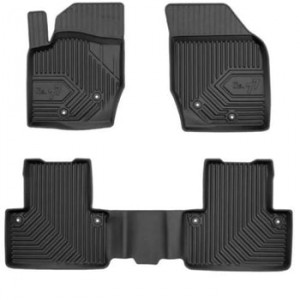 Volvo Xc90 I Din 2002 - 04.2015, Suv , Set Covorase Auto Tip Tavita Premium 3D, din cauciuc accesorii pentru autoturismul tau - masina v164065