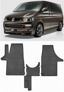 Vw T5 / T6 Transporter, Din 2003 - Prezent (Fata) , Set Covorase Auto Premium accesorii pentru autoturismul tau - masina v156755