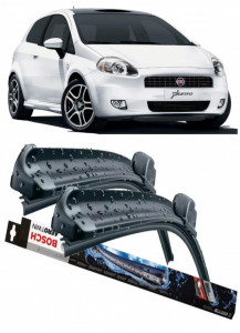 Abarth Punto Evo Set 2 stergatoare parbriz Bosch Aerotwin 600/475mm compatibile cu Abarth PUNTO EVO (2009-2012) (65 cm / 38 cm) accesorii pentru autoturismul tau - masina v118899