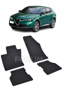 Alfa Romeo Tonale PhEV Q4 fabricat din 11.2022 - Prezent, Suv, set covorase auto dedicate, din cauciuc 100% Premium accesorii pentru autoturismul tau - masina v150255
